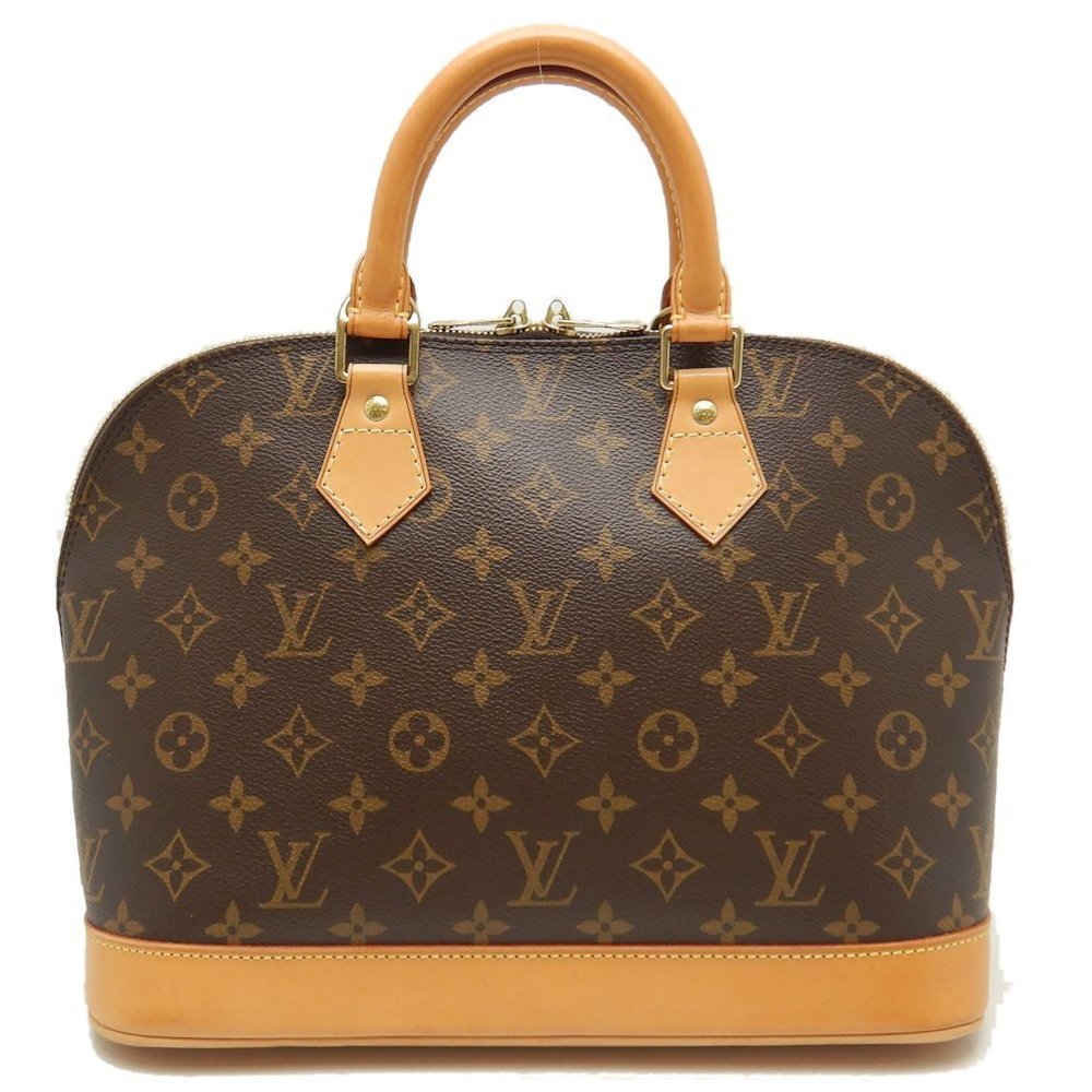 Louis Vuitton Monogram Alma Handbag Brown